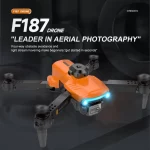 کواد کوپتر کنترلی شارژی دوربین دار پک 2 باطری F187