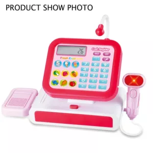 خرید صندوق فروشگاهی ماشین حساب میکروفون دار - ماهان تویز