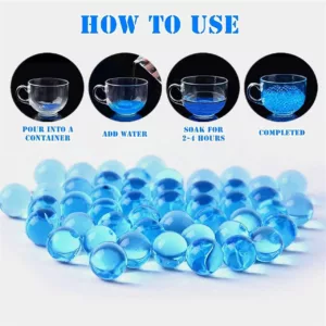خرید تفنگ کلت تیر ژله ای رگباری شارژی صدا خفه کن - ماهان تویز