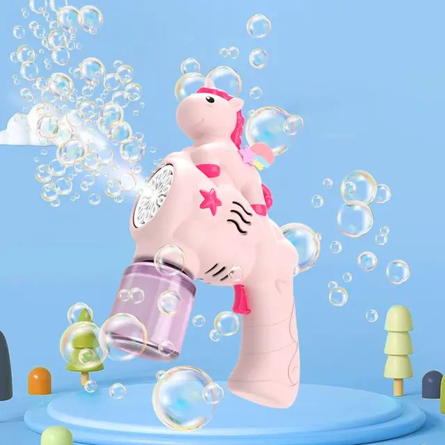 حباب ساز پونی مخزن دار باطری خور عروسکی