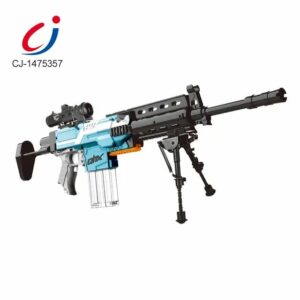 مشخصات، قیمت و خرید تفنگ تیر اسفنجی رگباری شارژی پایه دار سایز بزرگ - ماهان تویز