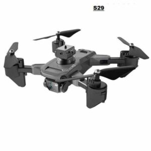 قیمت و خرید کوادکوپتر کنترلی تک دوربین سنسور عدم برخورد تاشو پروازی شارژی S29