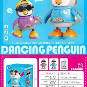 خرید ربات پنگوئن باطری خور موزیکال حرکتی - ماهان تویز