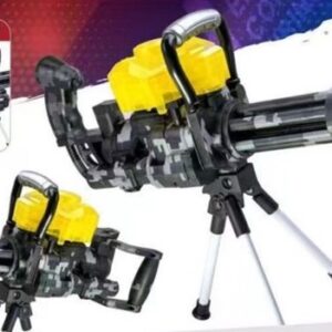 mahantoys.com خرید تفنگ مسلسل تیر ژله ای رگباری شارژی پایه دار - ماهان تویز