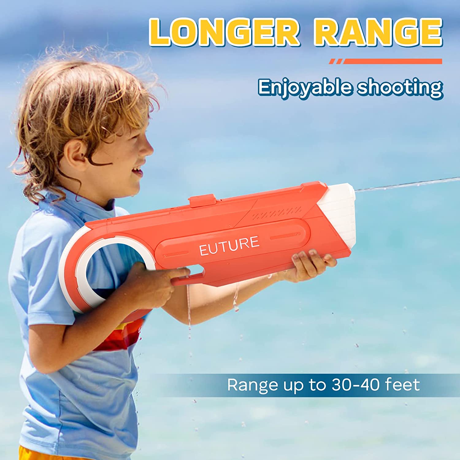 تفنگ آب پاش رگباری رگباری شارژی WATER GUN