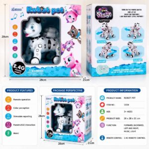خرید ربات سگ کنترلی حرکتی شارژی مدل Robot Pet - ماهان تویز