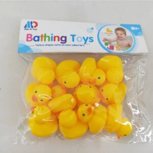 خرید اسباب بازی حمام اردک زرد ۱۲ تایی Bathing Toys - ماهان تویز