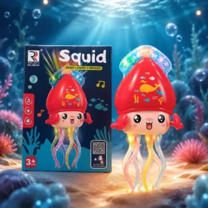 خرید اسباب بازی اختاپوس موزیکال و متحرک Squid - ماهان تویز